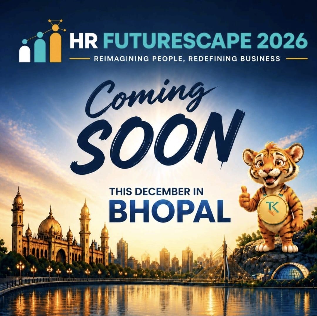 HR Futurescape 2026 poster: Coming soon, this December in Bhopal.